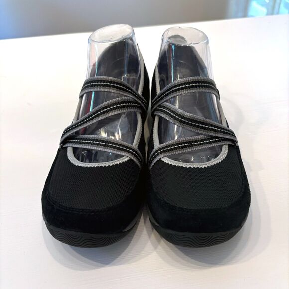 Dansko Women's Black Suede Comfort / Nursing Shoes Sandals EU Size 40 US Size 9 - Picture 1 of 10